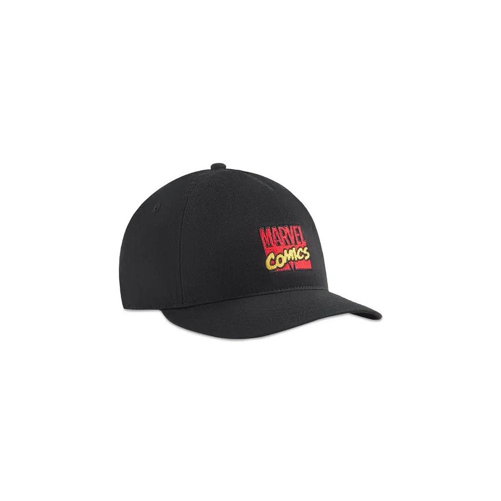 Бейсболка Kith x Marvel Gwynn Pinch Crown Snapback 'Black' 3