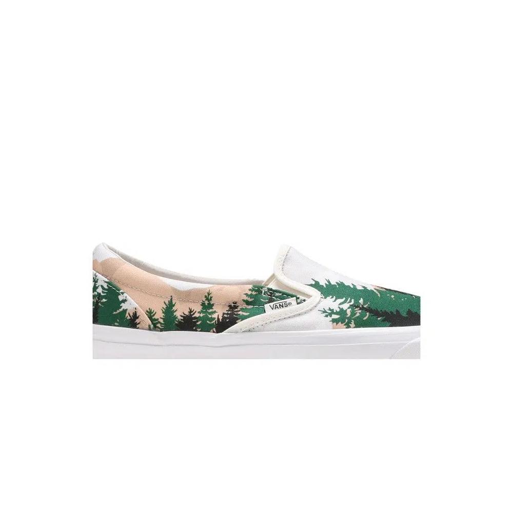 Слипоны Kith x Vans Vault OG Classic Slip-On LX 'Treescape' 2