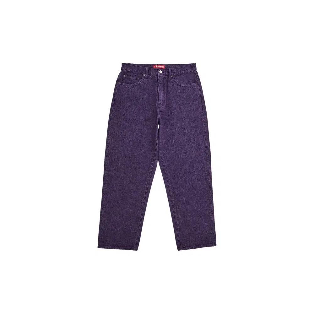 Джинсы Supreme Baggy Jean 'Purple' 1