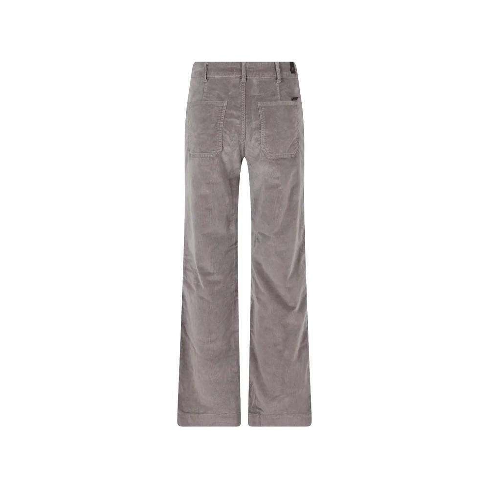 corduroy high-waisted trousers 2