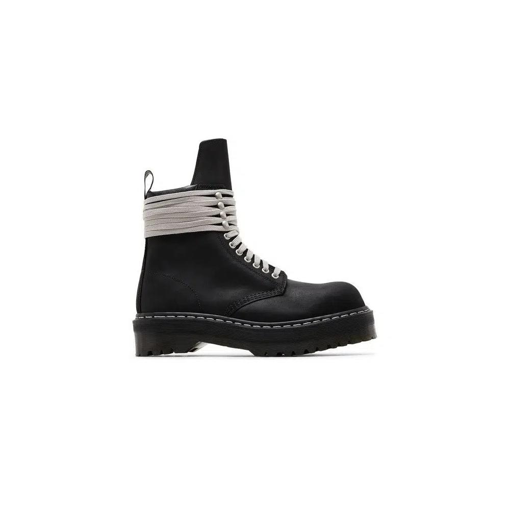 Ботинки Dr. Martens x Rick Owens DRKSHDW 1460 Quad Sole Steel Toe Boot «Black» 1