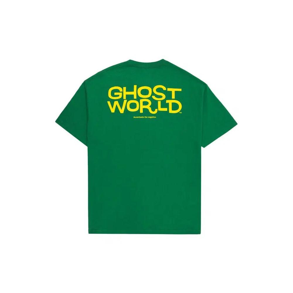 Футболки Pleasures Ghost World T-Shirt 'Green' 2