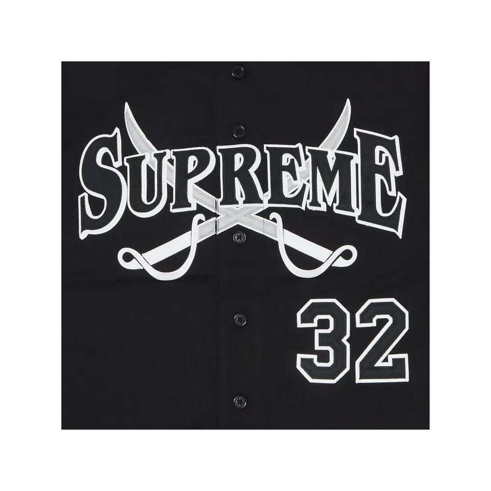 Топы Supreme Swords Baseball Jersey 'Black' 3