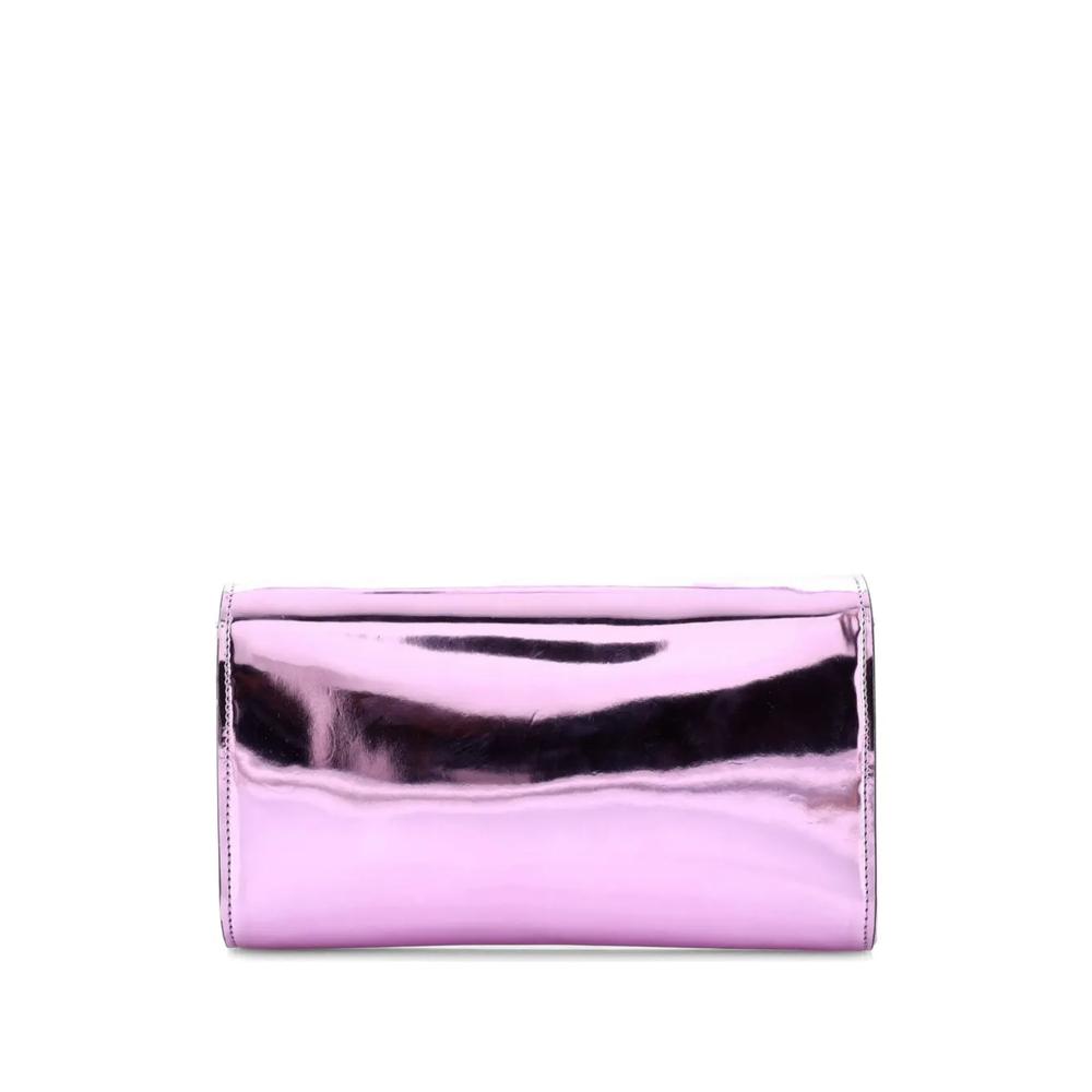 Лакированная сумка через плечо La Medusa Clutch on Chain Patent 2