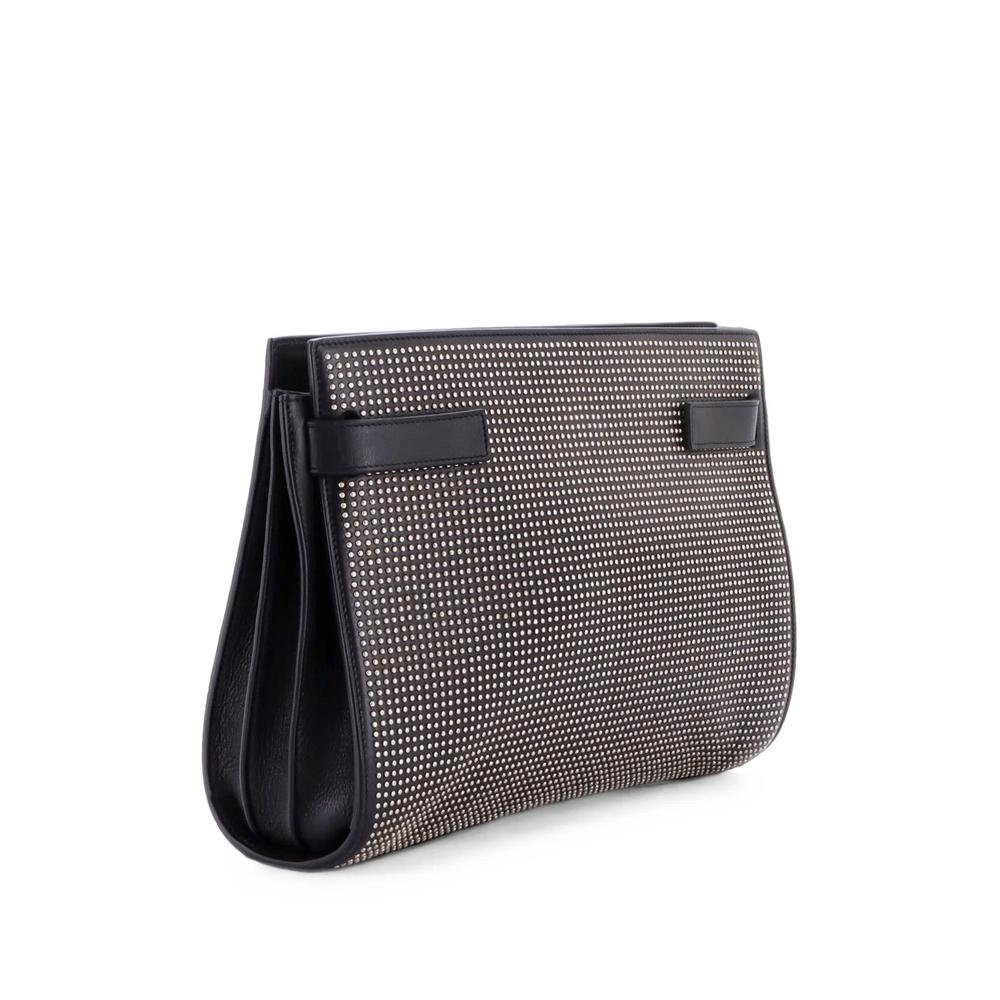 Sac De Jour Studded Leather Medium clutch bag 1