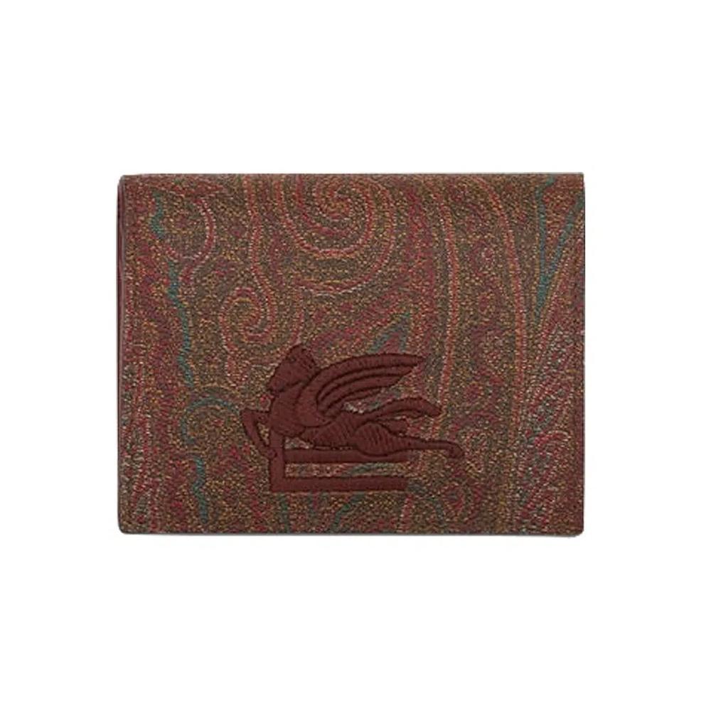 Маленький кошелек EtSMALL PAISLEY в красном цвете 1