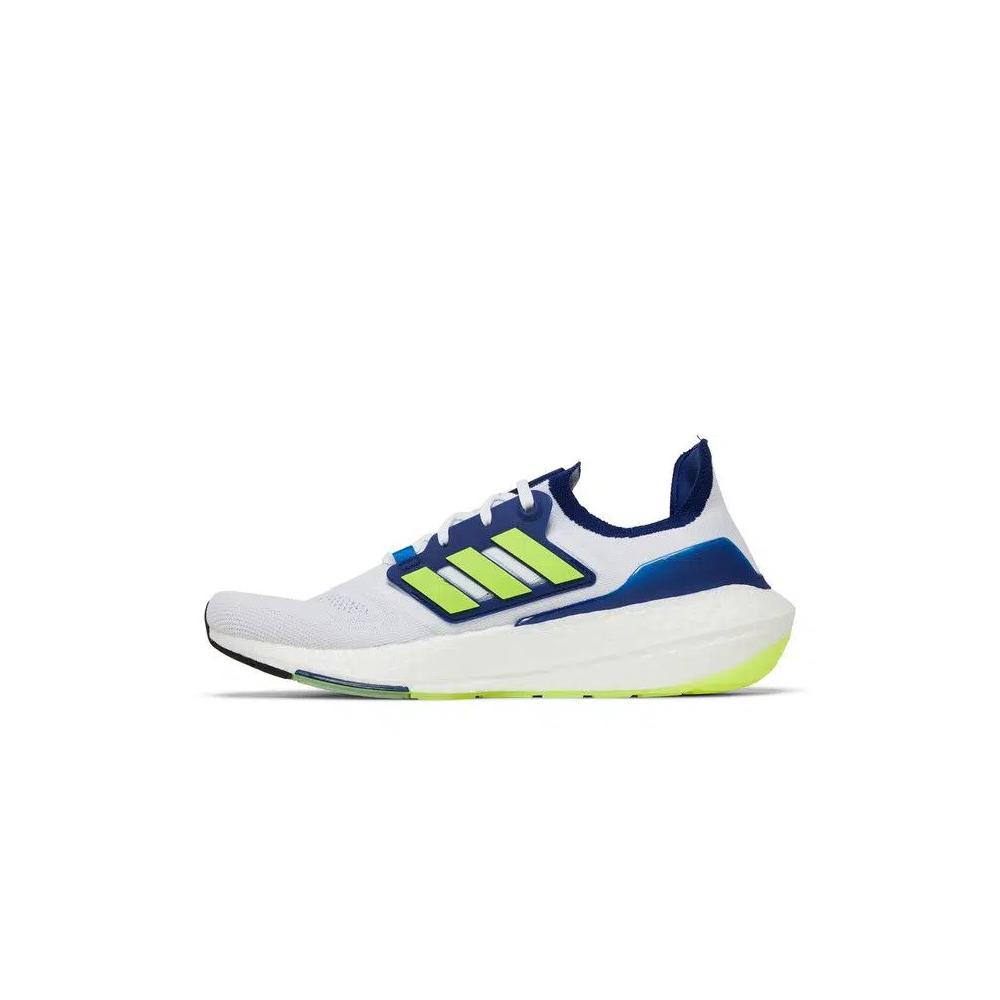 Кроссовки Adidas UltraBoost 22 'White Solar Yellow Blue' 3