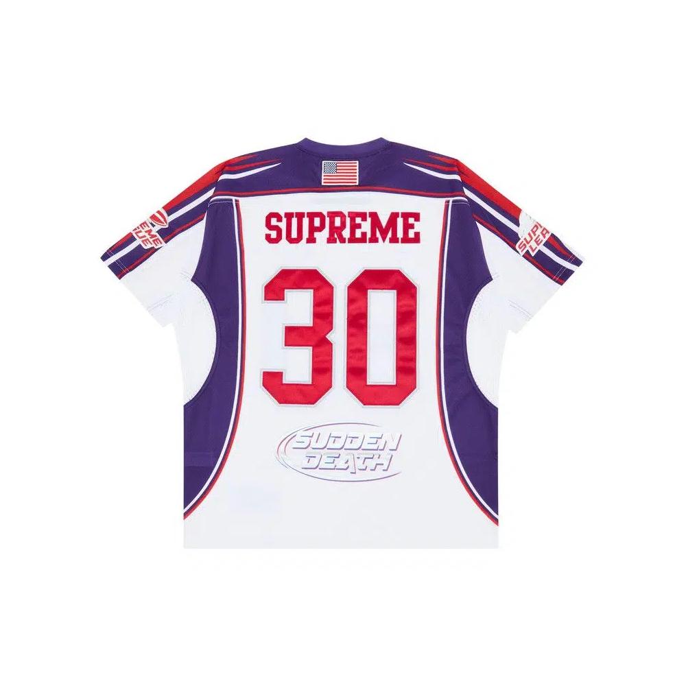 Джерси Supreme Sudden Death Football Jersey 'White' 2