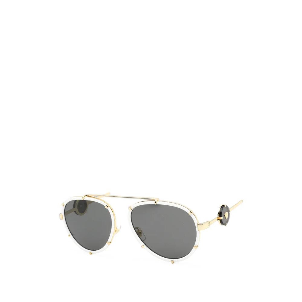 Medusa-motif pilot-frame sunglasses 2