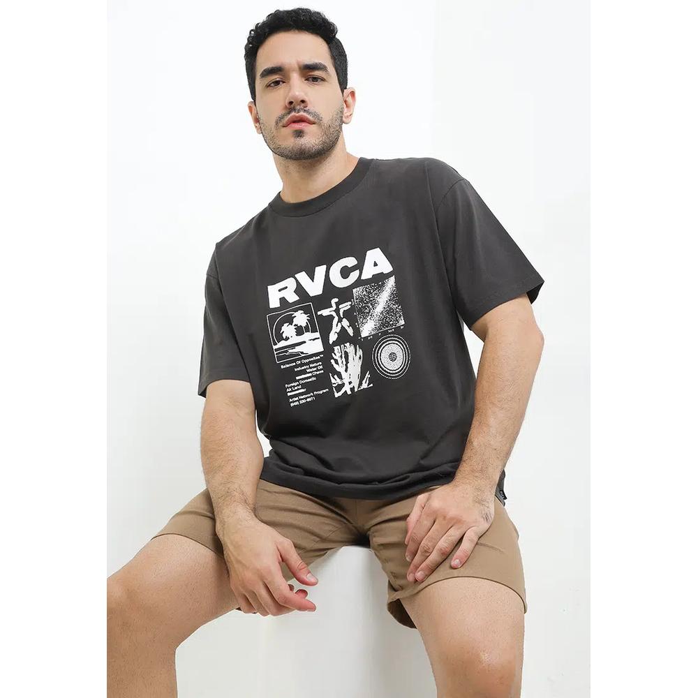 Rvca футболка с коротким рукавом Program 1