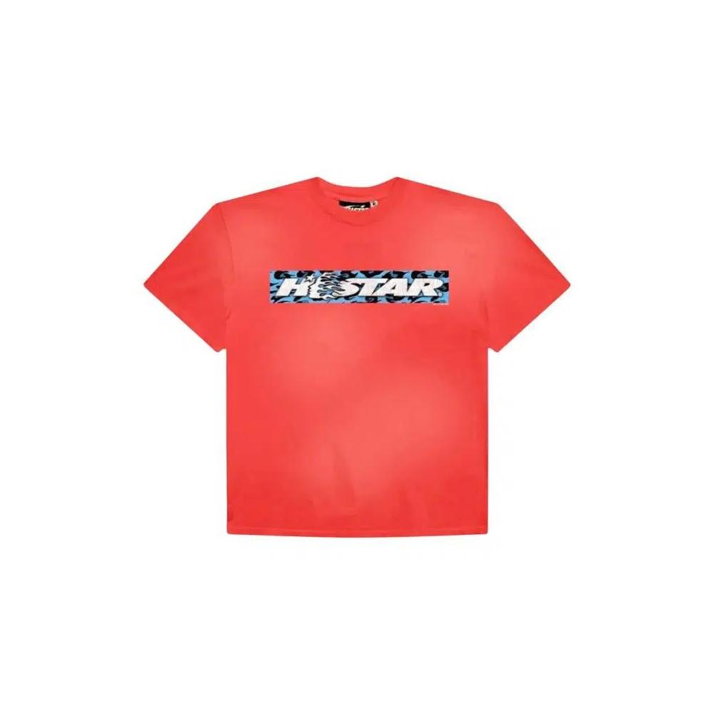 Футболки с коротким рукавом Hellstar Box Logo Tee 'Red' 1