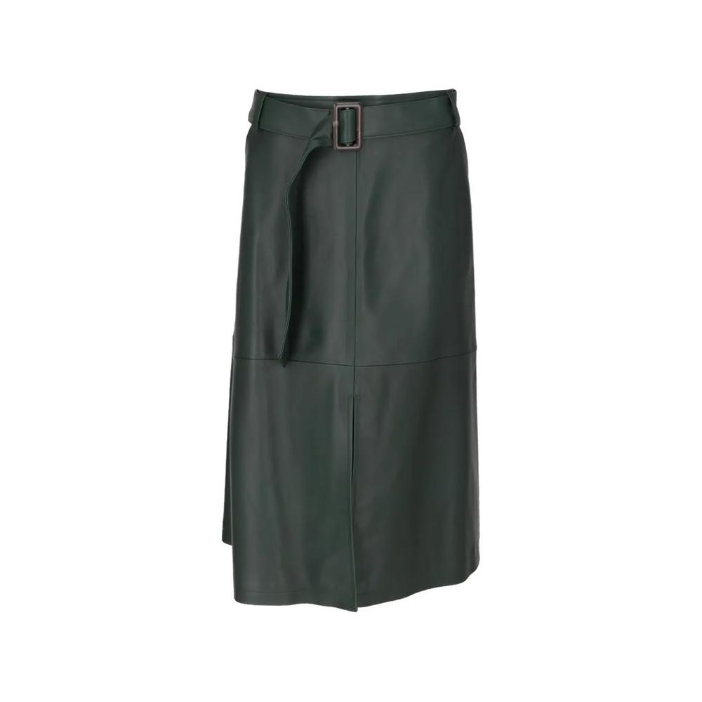 belted panelled midi skirt 1