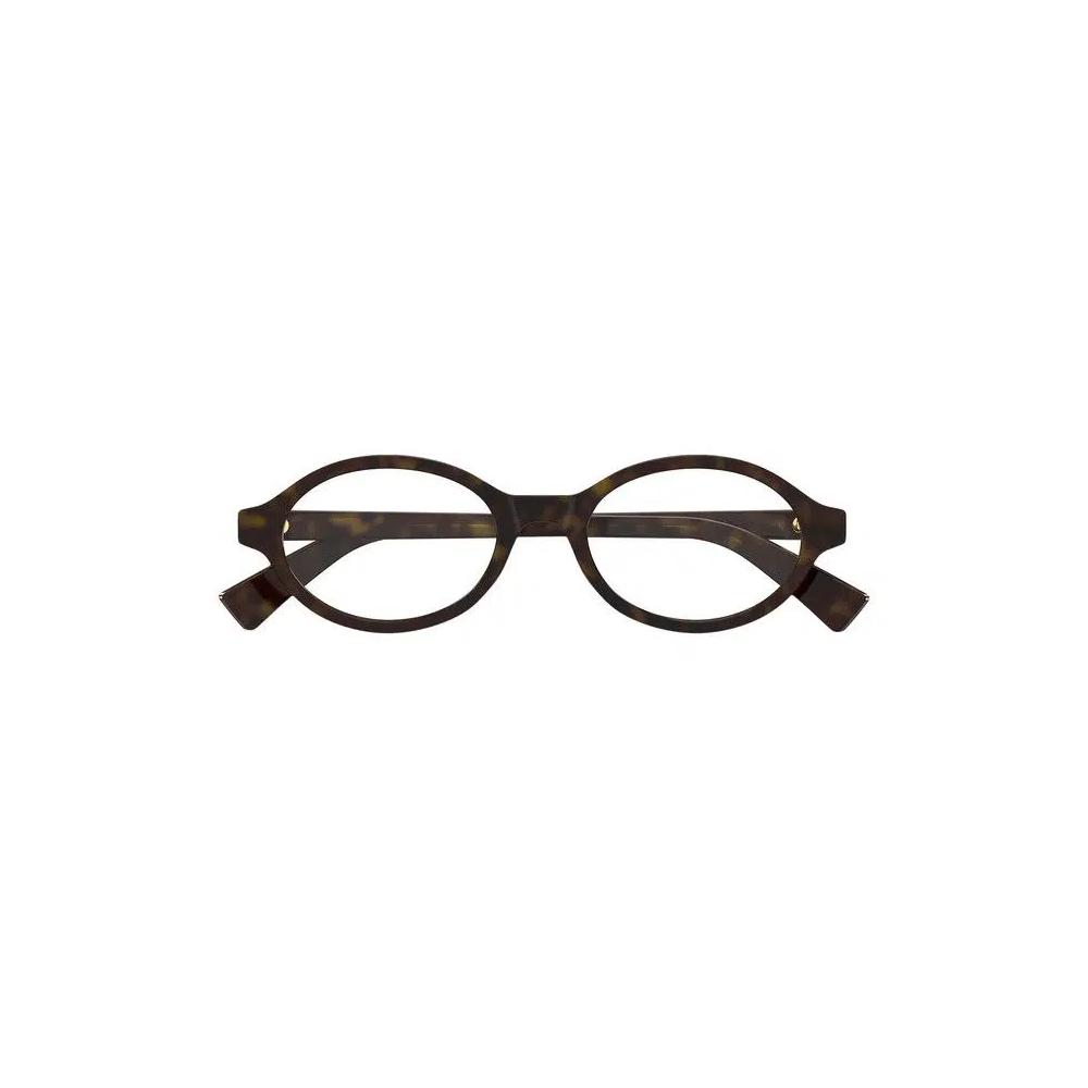 Bottega Veneta Oval Glasses 'Гавана' 1