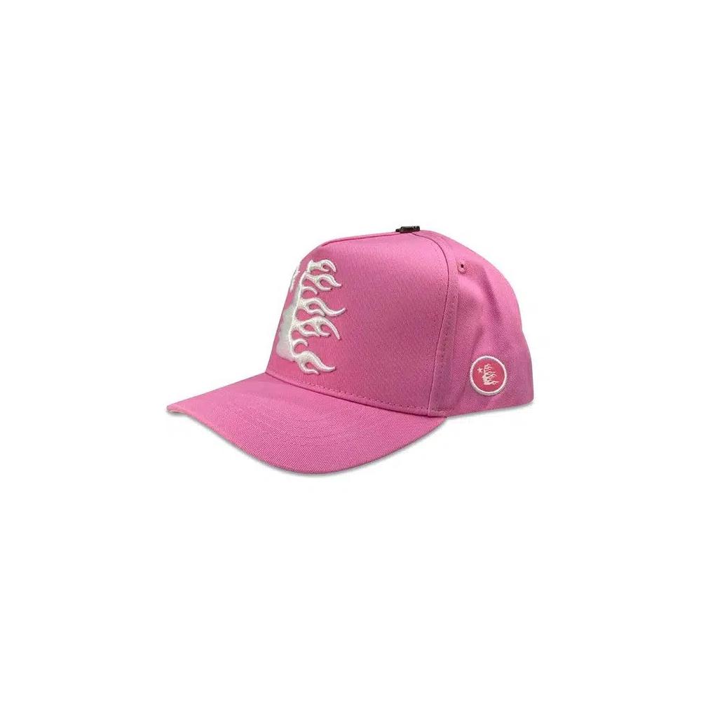 Бейсболка-защелка Hellstar Snapback Hat 'Розовый' 3
