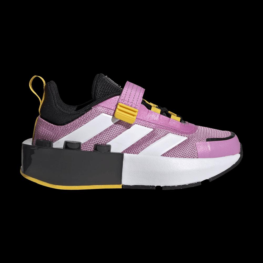 Кроссовки LEGO x adidas Tech Runner EL Little Kid «Bliss Orchid» 1