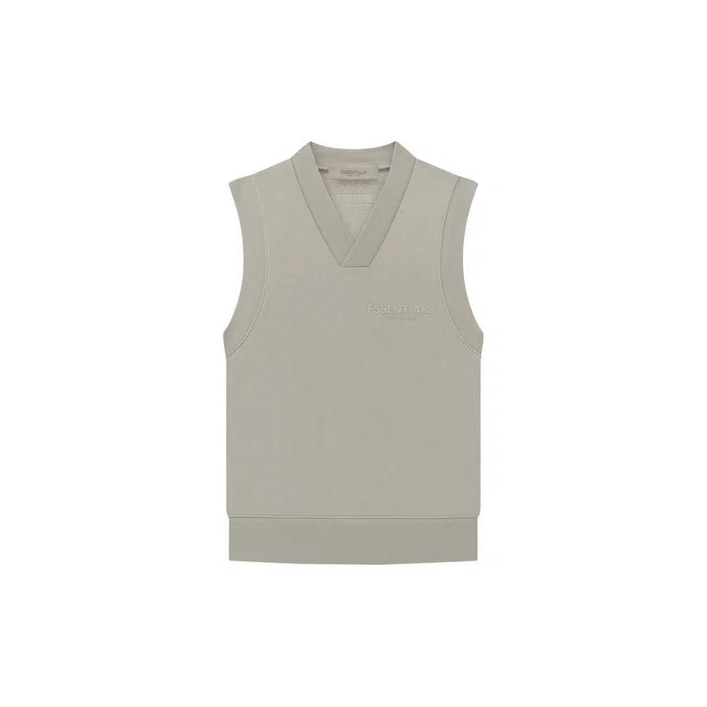Жилеты Fear of God Essentials Pullover V-Neck Vest 'Тюлений' 1