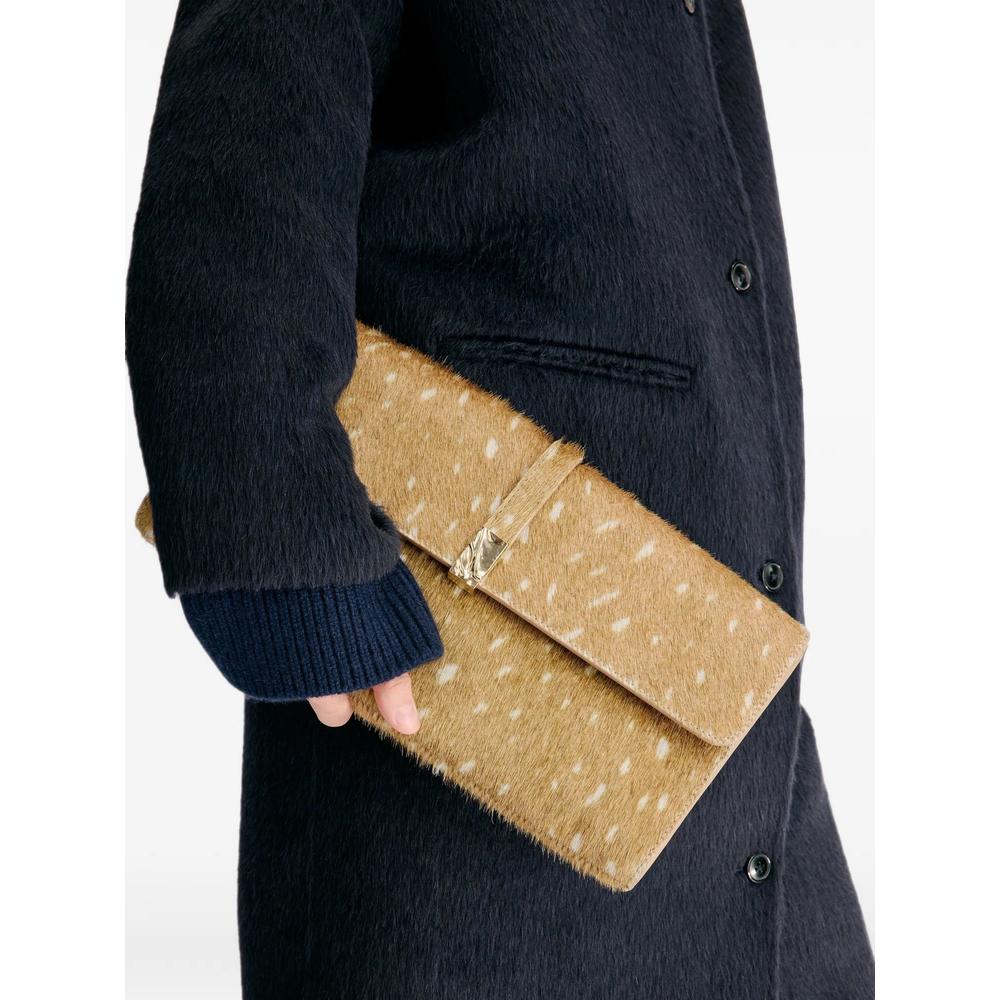 Piper deer-print clutch bag 2