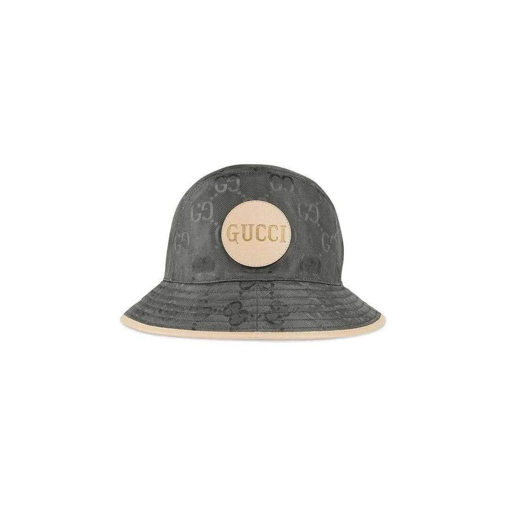 Панамы Gucci Off The Grid Bucket Hat 'Graphite Grey' 2