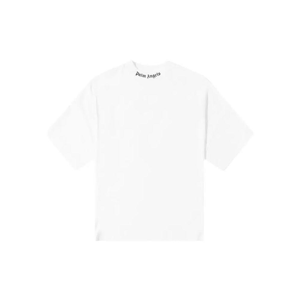 Футболка Palm Angels Classic Logo Over Tee 'Белый/Черный' 1