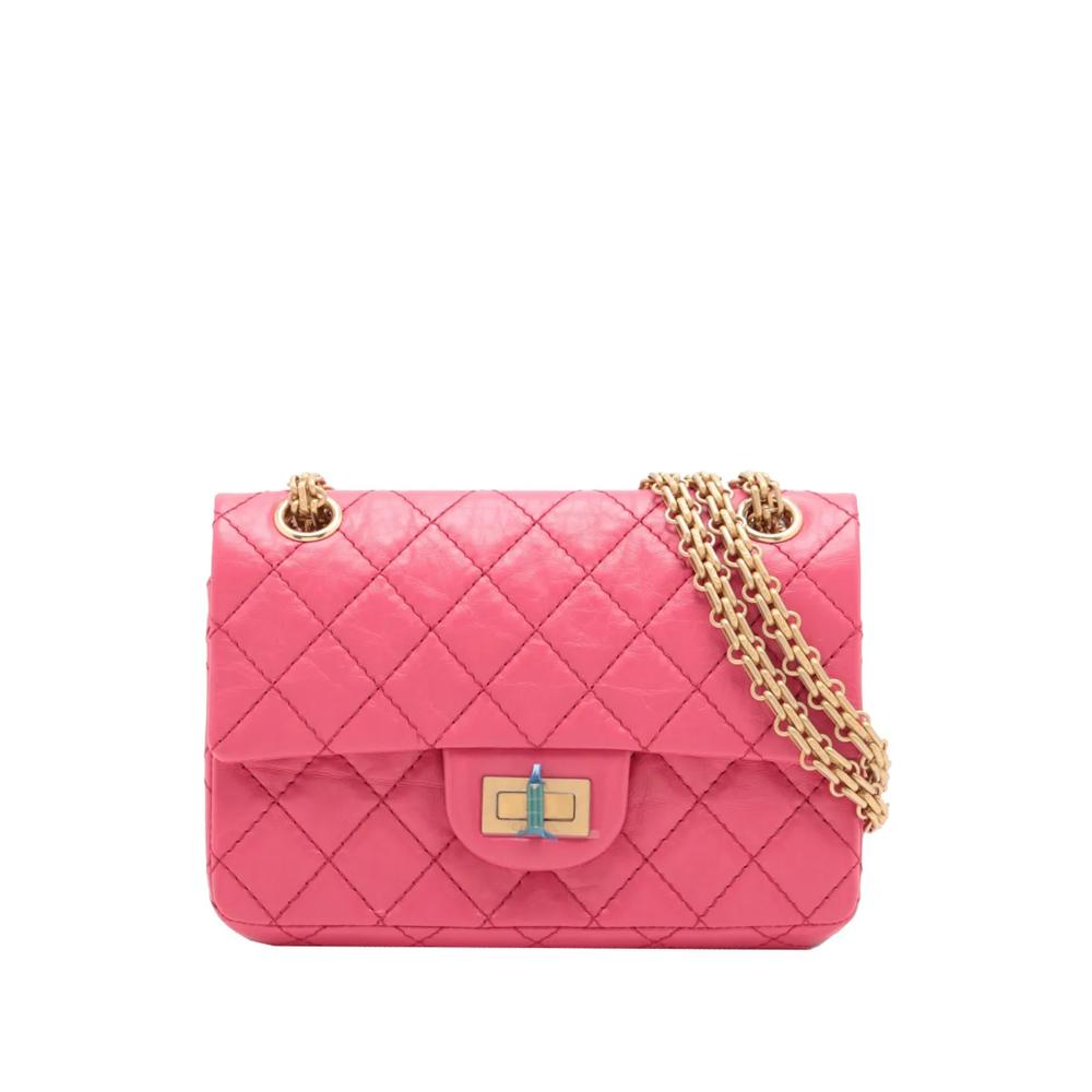 Сумка через плечо Quilted Aged Calfskin Reissue 2.55 Single Flap 224 (2020 год) 1