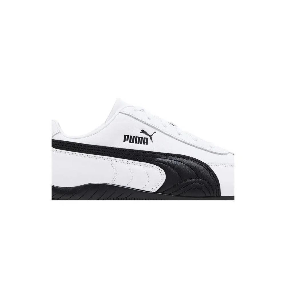 Кроссовки Puma Speedcat Leather «Белый Черный» 2