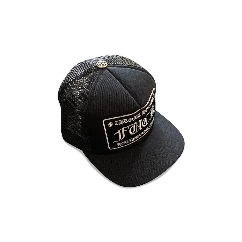 Кепки Chrome Hearts FUCK Hollywood Trucker Hat 'Black' 1