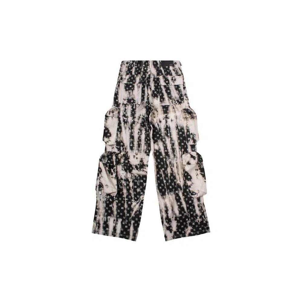 Брюки Amiri Bleached MA Paisley Utility Pant 'Black' 2