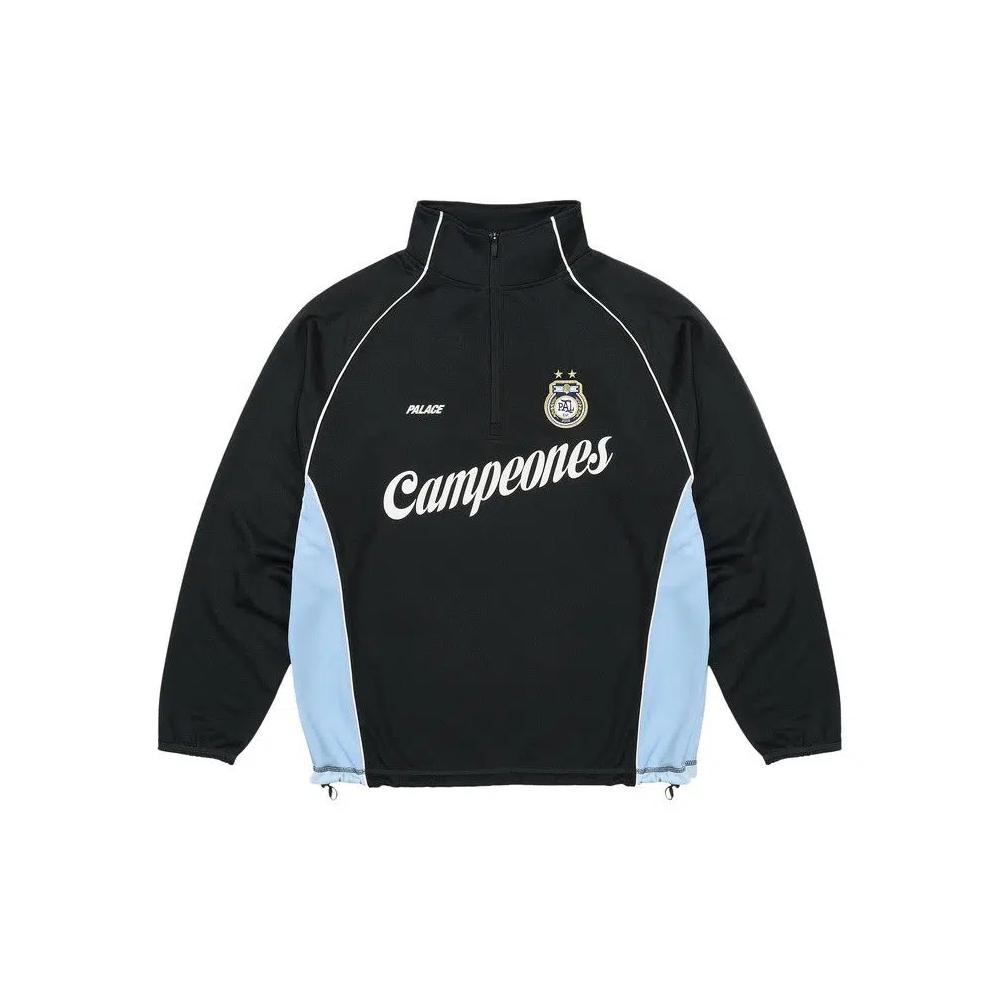 Куртки Palace Copa 1/4 Zip Techy Fleece 'Black' 1