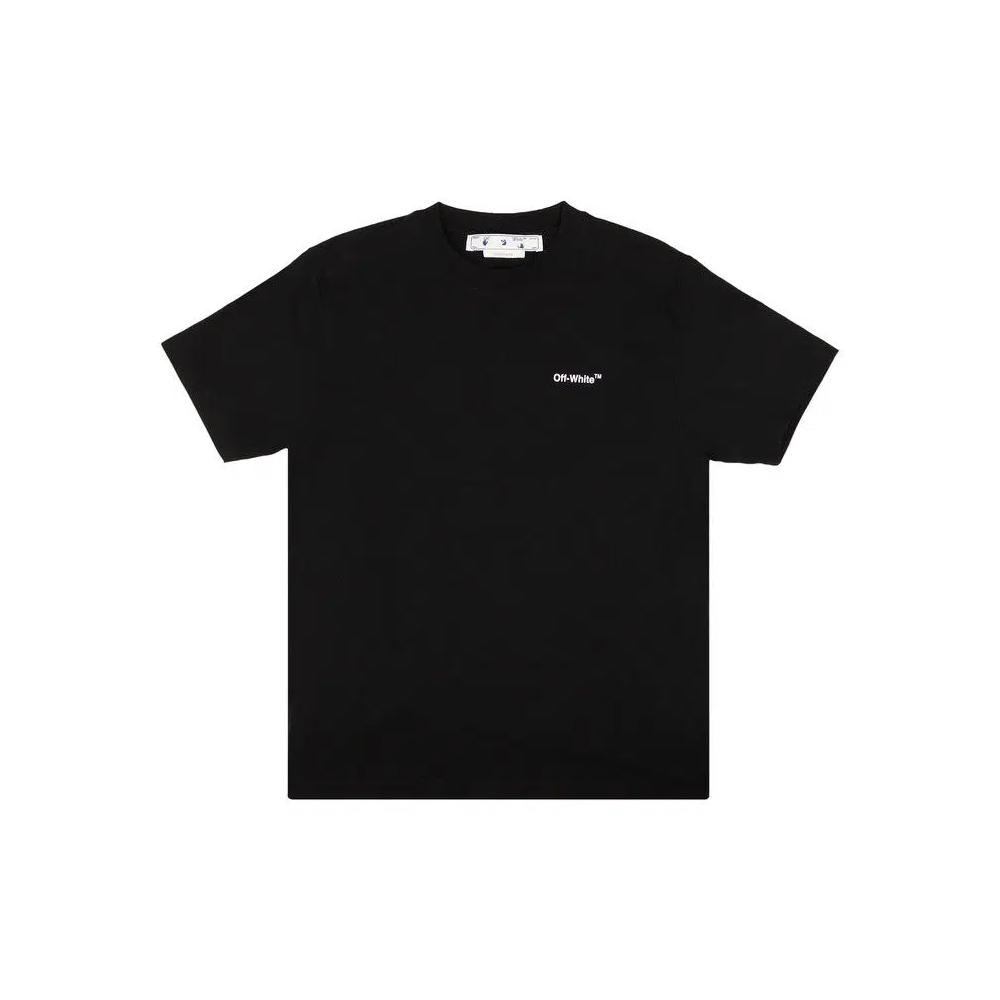 Футболки Off-White Chain Arrow Slim Short-Sleeve Tee 'Black/White' 1