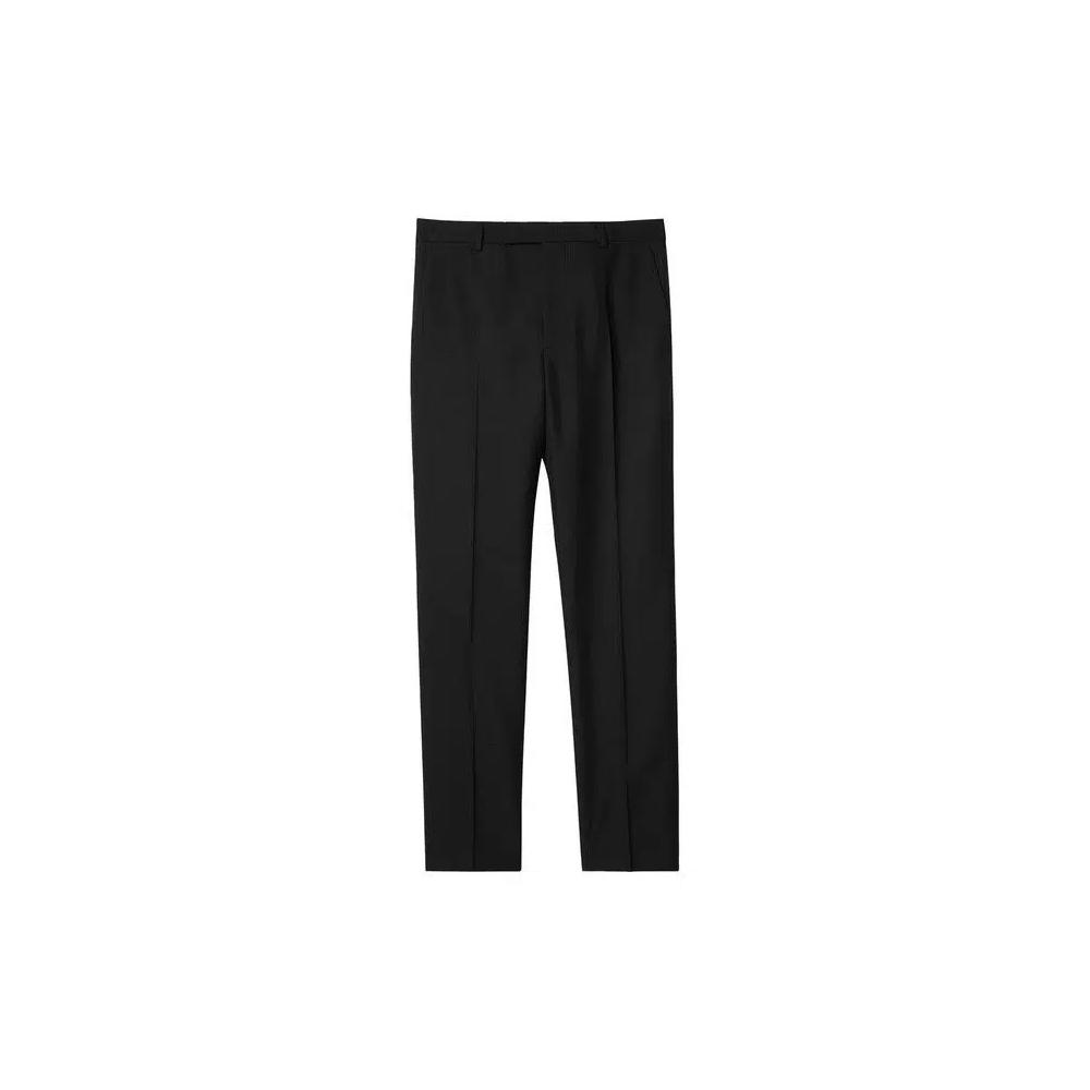 Брюки Gucci Wool Blend Twill Pant «Черный» 1