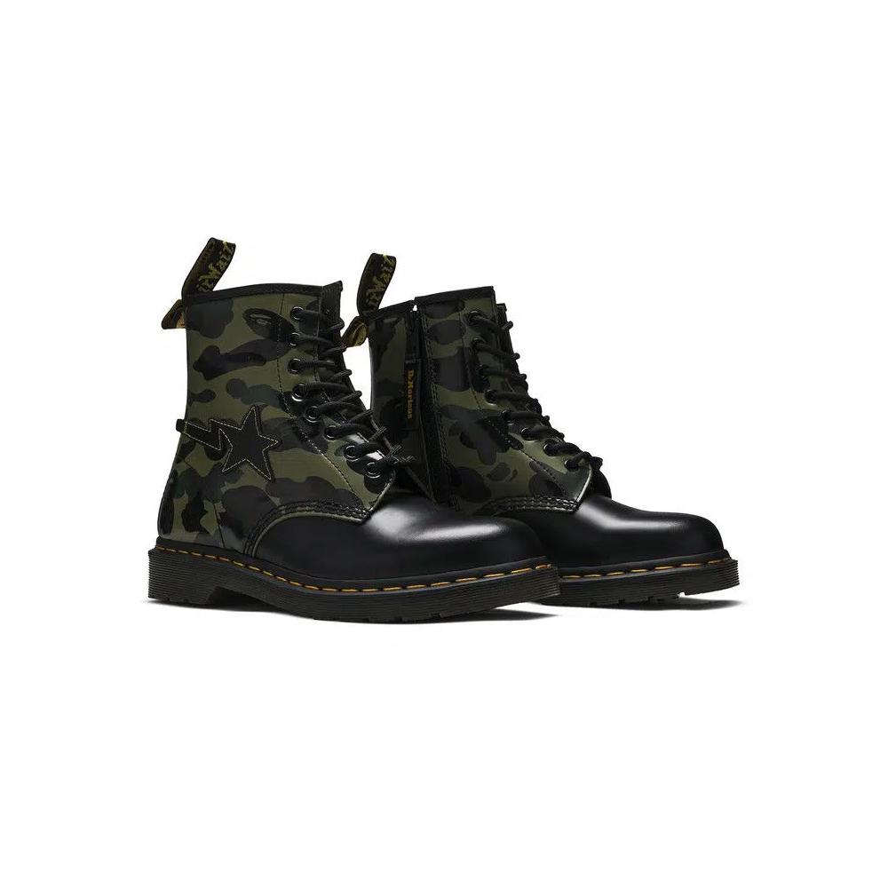 Ботинки A Bathing Ape x Dr. Martens 1460 Zip 'Камуфляж' 8