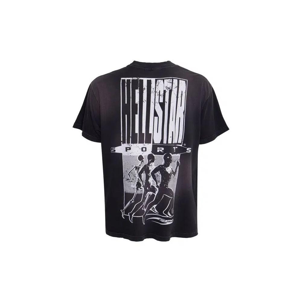 Tops Hellstar Big Rings Футболка 'Черный' 2