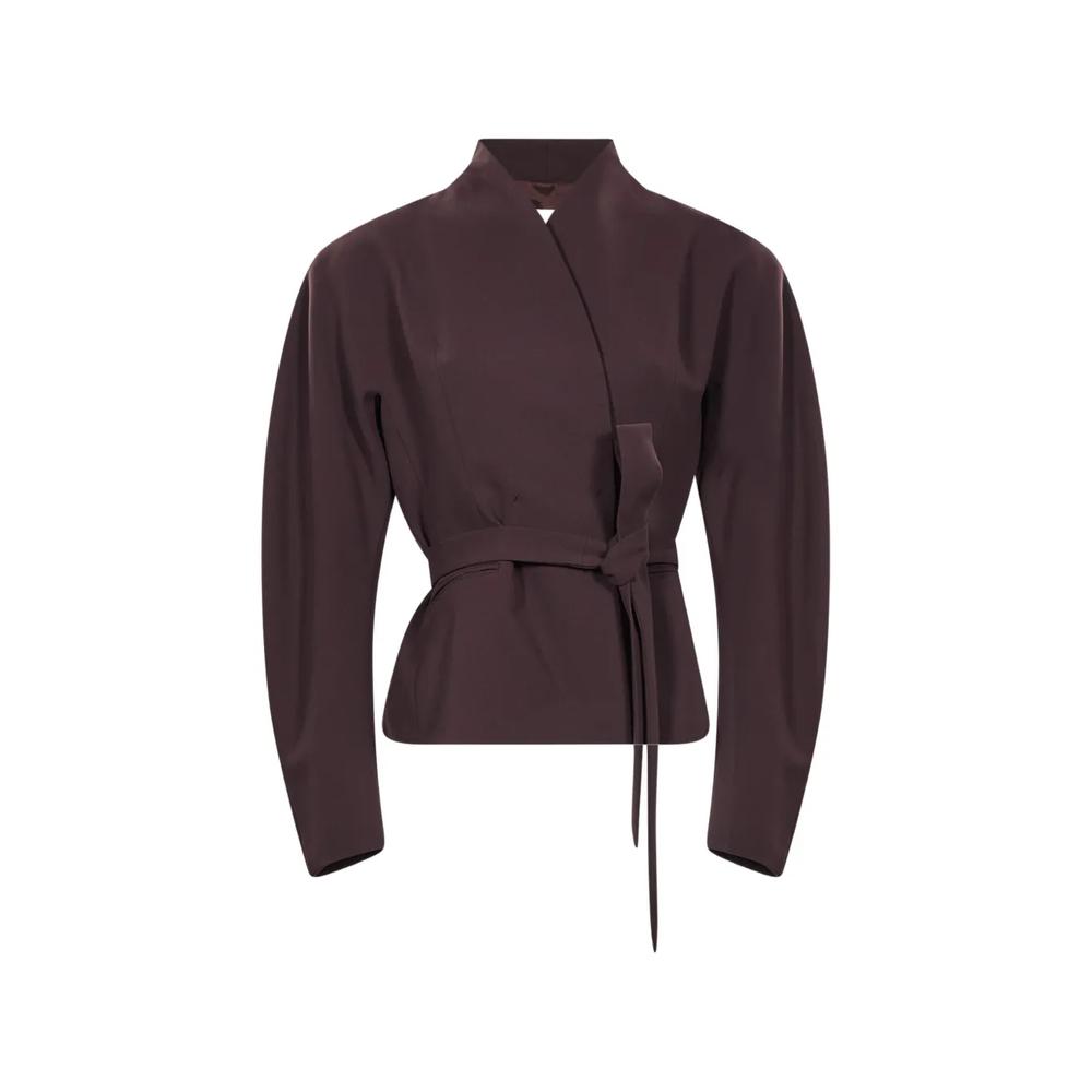 Margaux belted wrap jacket 1