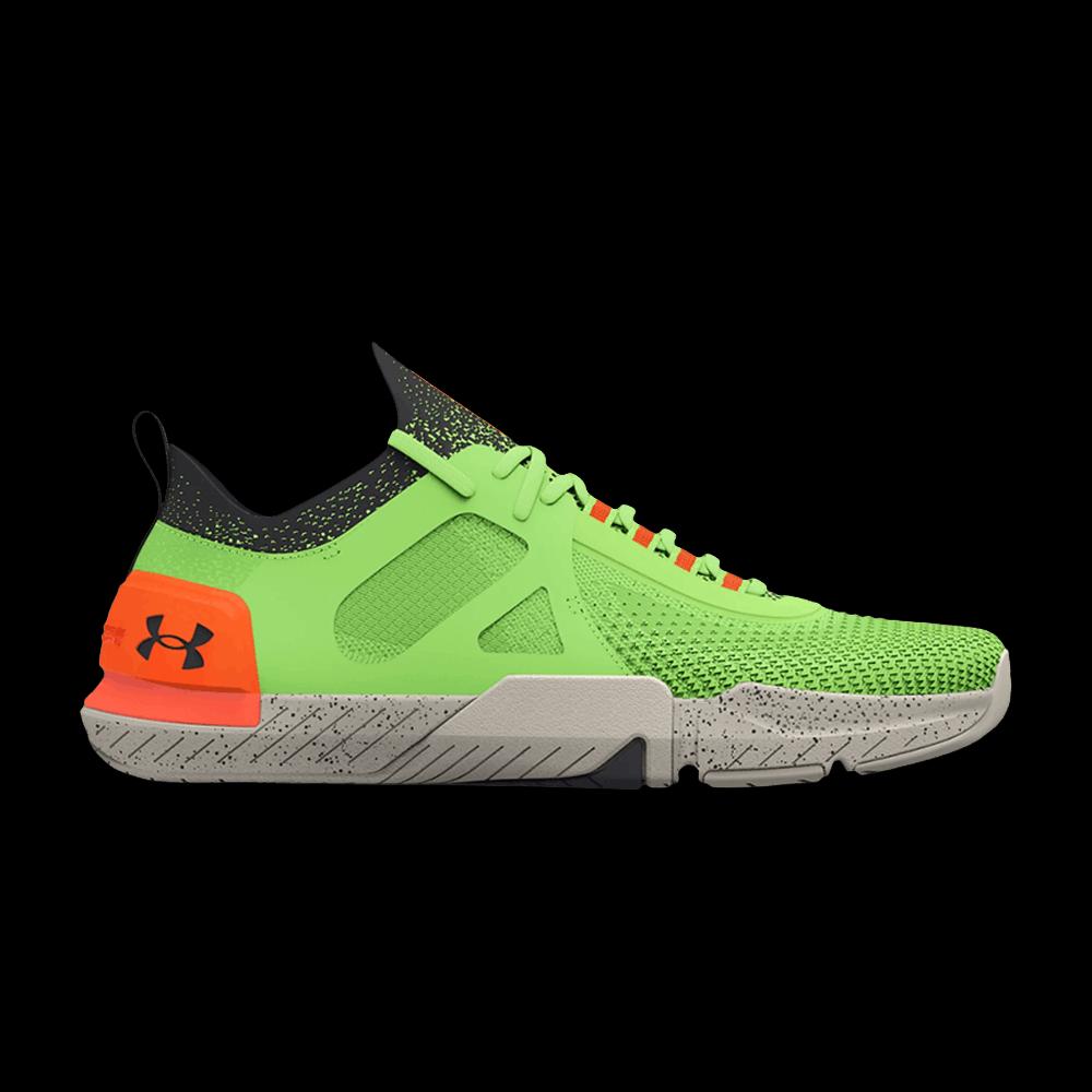 Кроссовки Under Armour TriBase Reign 3 «Quirky Lime» 1