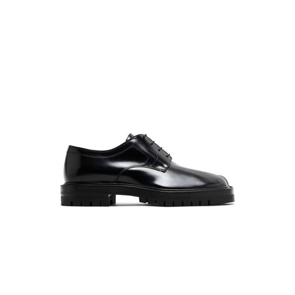Лоферы Maison Margiela Tabi Lace-Up 'Black' 1