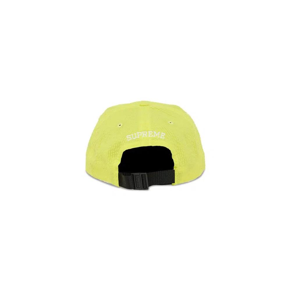 Кепка Supreme Seersucker S Logo 6-Panel 'Yellow' 4