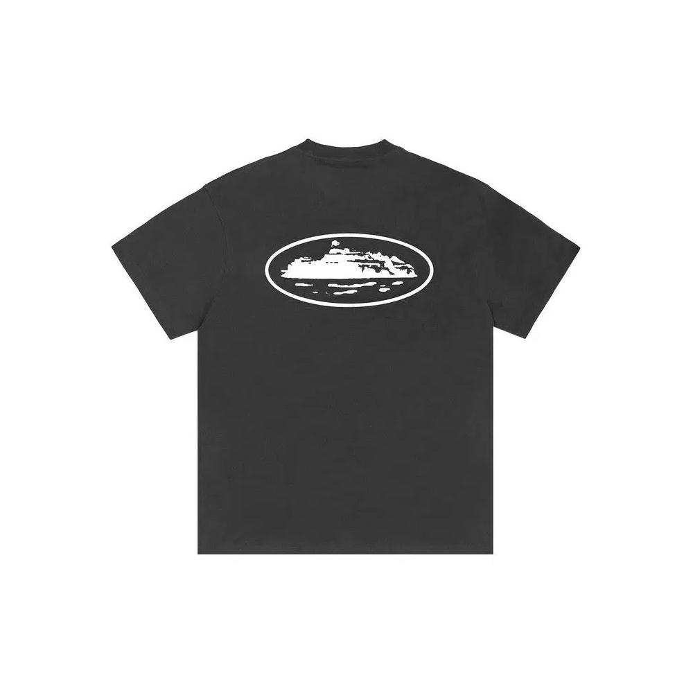 Футболки Corteiz OG Island Tee 'Black' 2