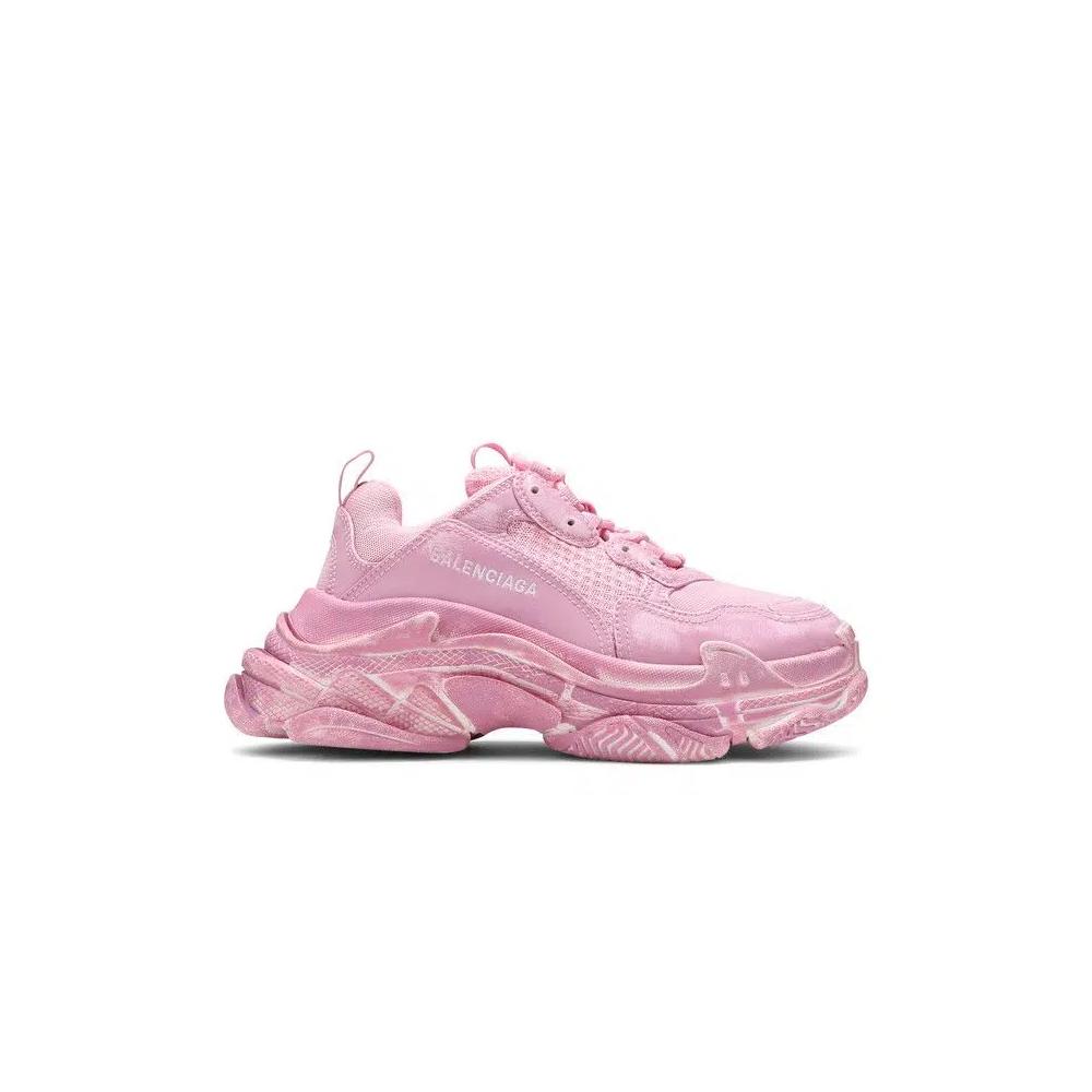 Кроссовки Balenciaga Wmns Triple S Sneaker 'Faded Pink' 1