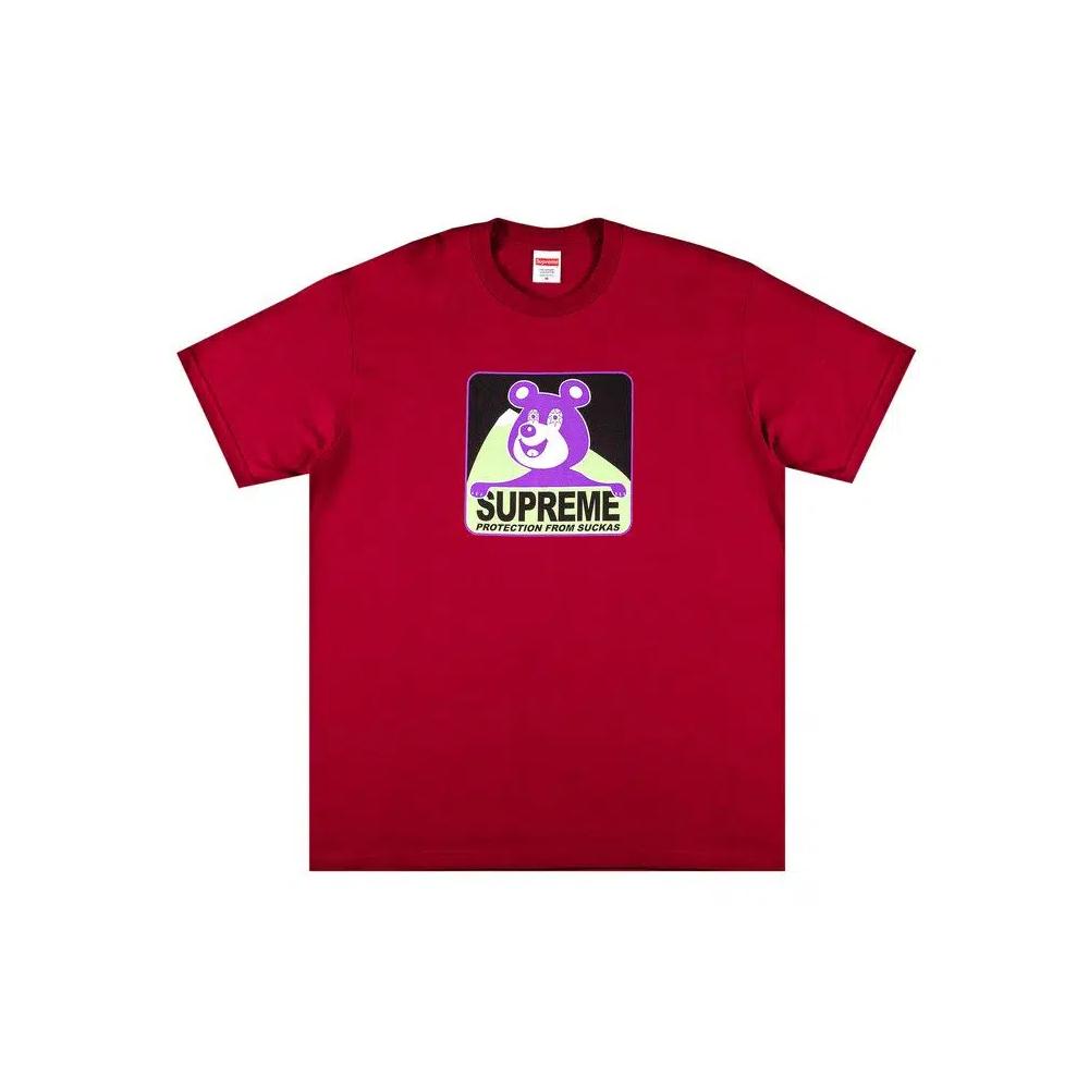 Футболки Supreme Bear Tee 'Cardinal' 1