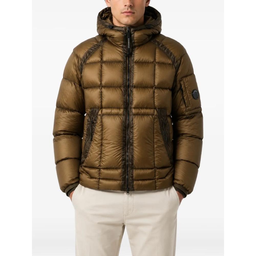 Стеганый пуховик с декором Lens 2