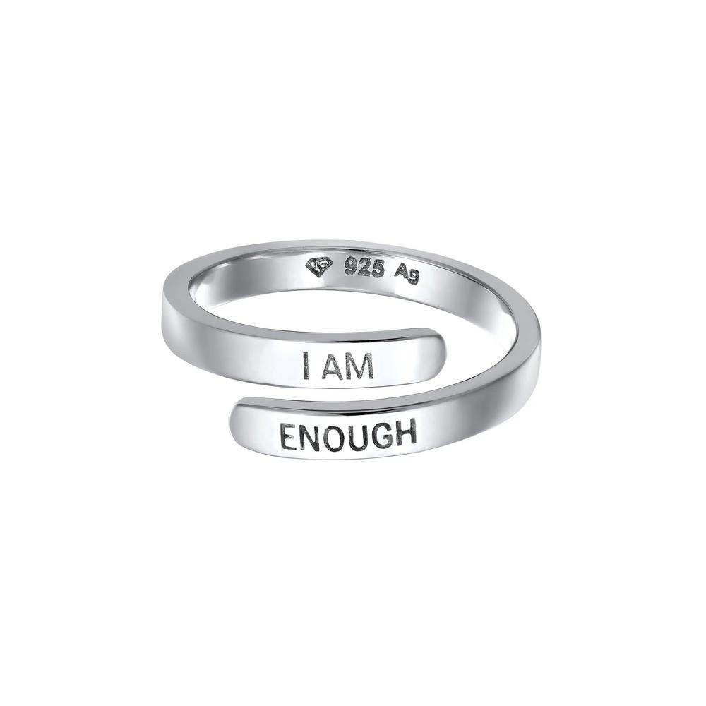 Кольцо-обертка I Am Enough – серебро 925 пробы 3