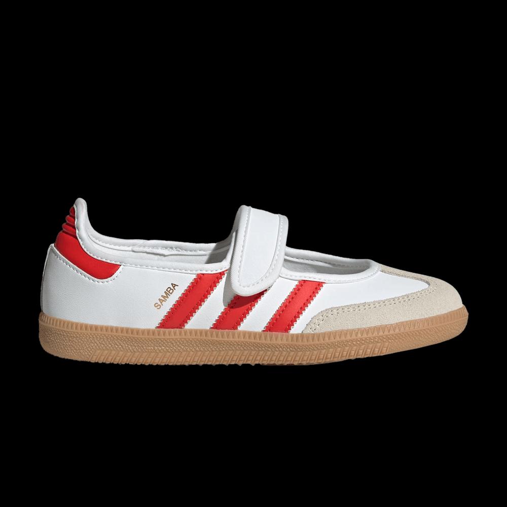 Кроссовки adidas Samba Jane J 'White Red Gum' 1