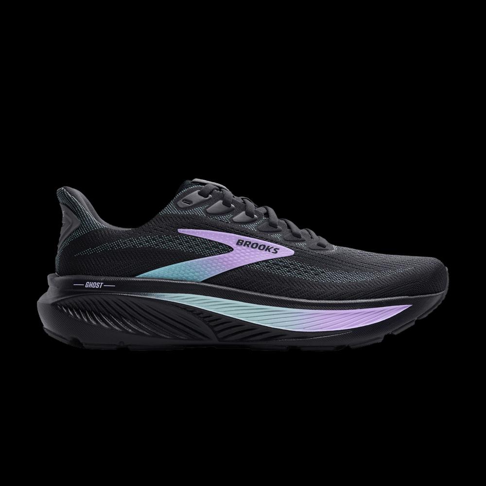 Кроссовки Brooks Wmns Ghost 17 'Grey Clearwater Purple' 1