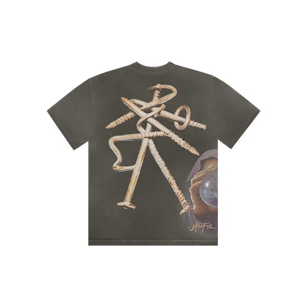 Футболки Cactus Jack by Travis Scott Screwed Tee 'Black' 2