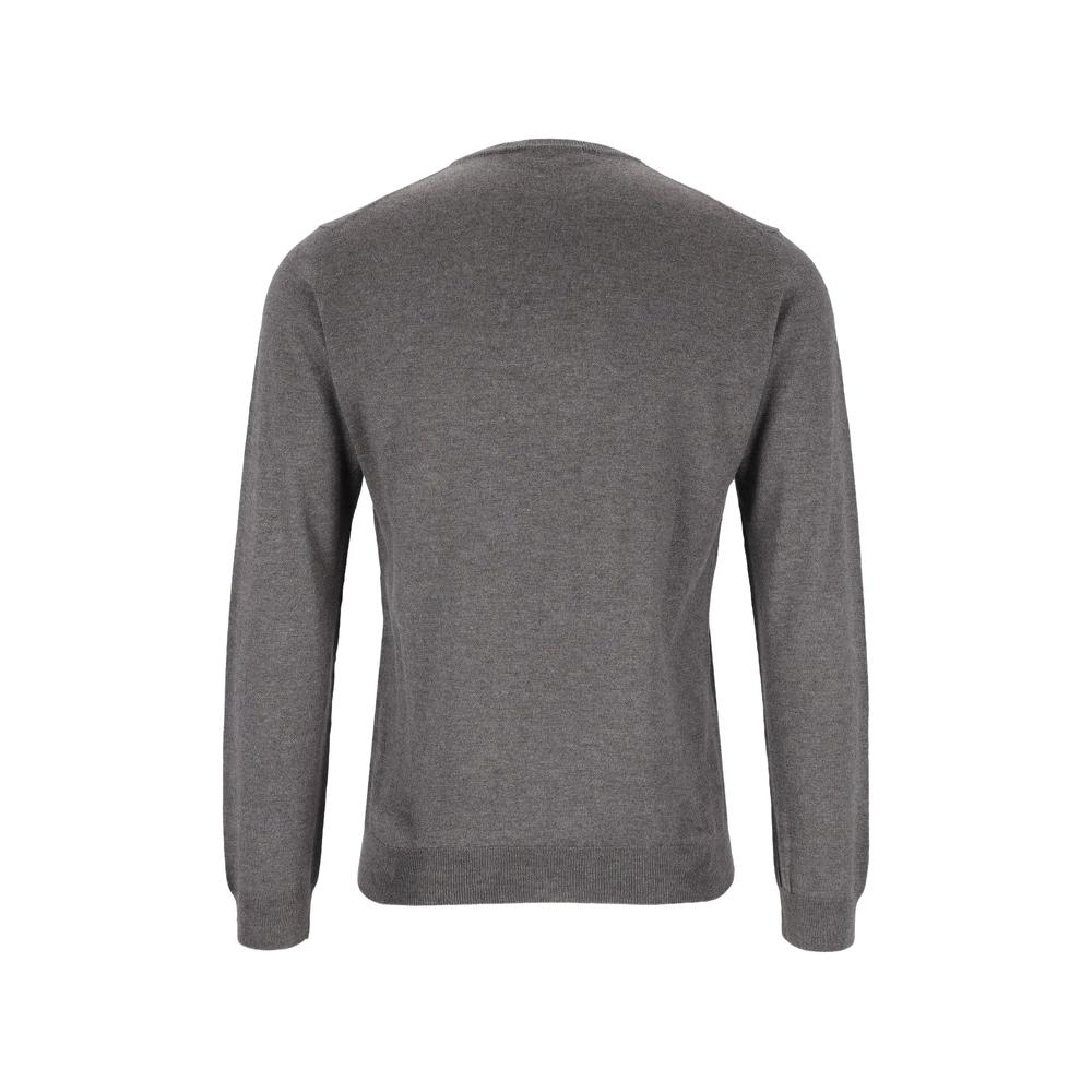 crew-neck fine-knit sweater 2