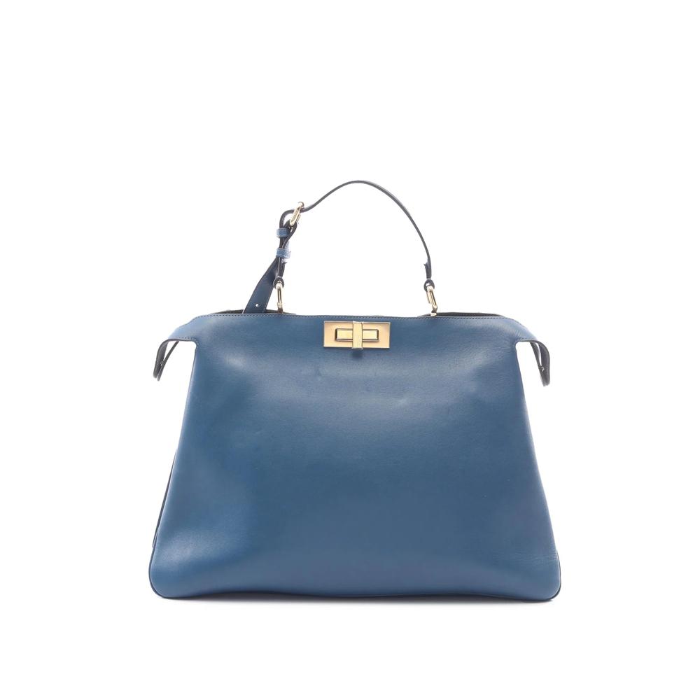 2010-2026 Large Leather Peekaboo satchel 1