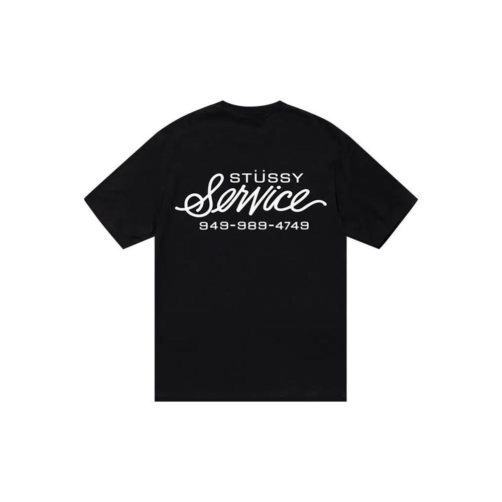 Футболки Stussy Service Tee 'Black' 2