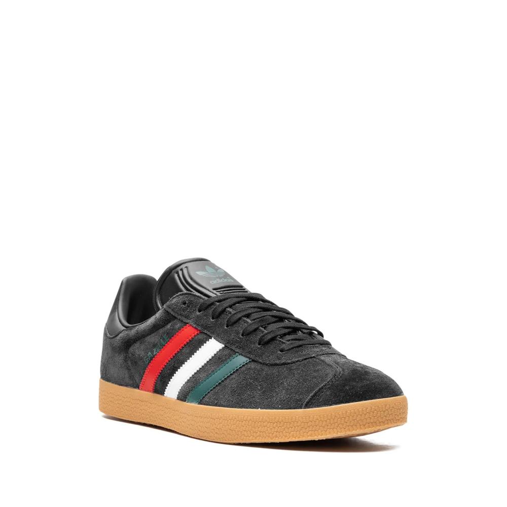 Кроссовки Gazelle Black/Red/Green 2