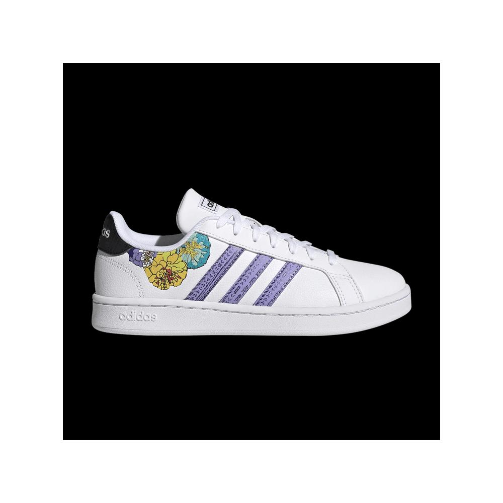 Кроссовки Adidas Wmns Grand Court Base 'Floral' 1
