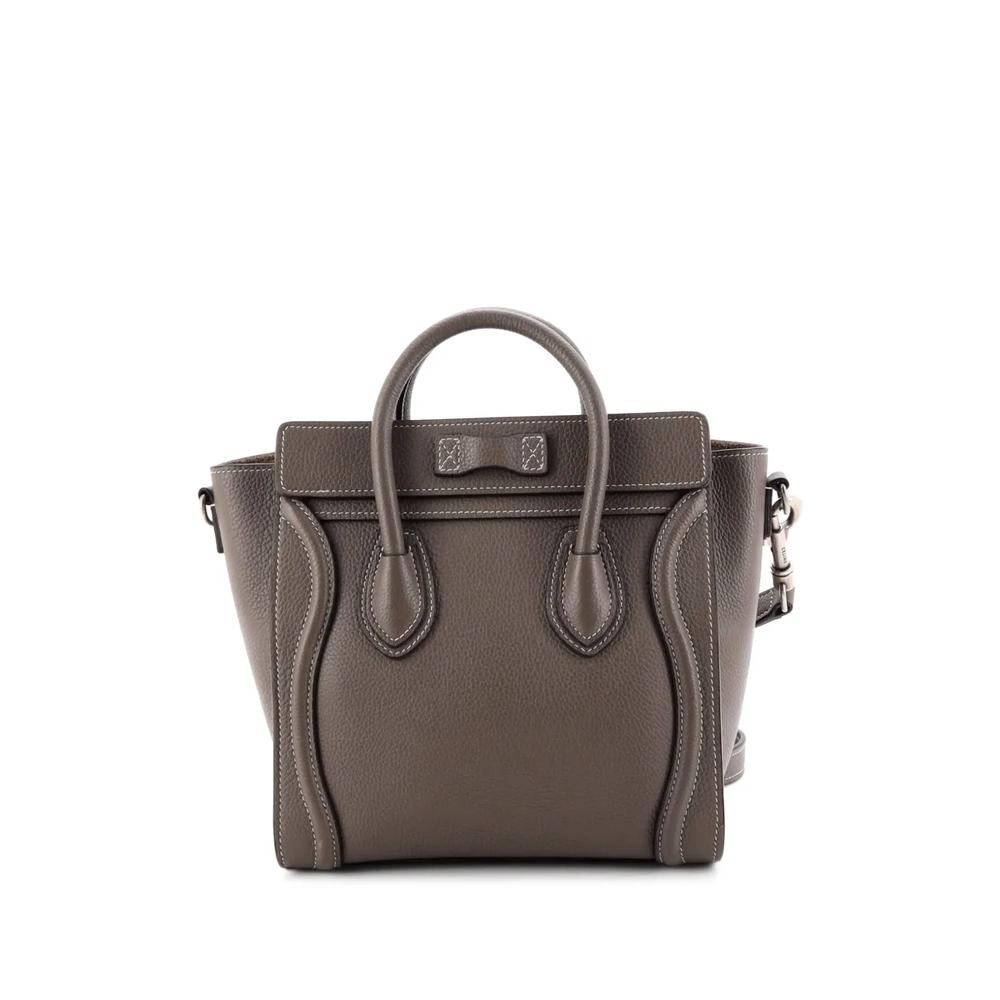 Сумка через плечо Luggage Bag Nano из зернистой кожи 2